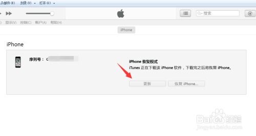 iphone 系统升级出现itunes